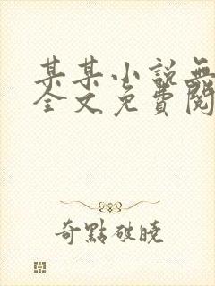 某某小说无弹窗全文免费阅读