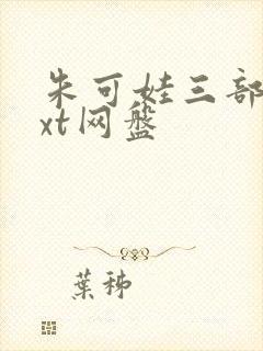 朱可娃三部曲txt网盘