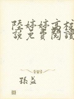 陆婷婷高校长小说免费阅读最新章节