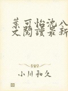 叶可怡沈八龙全文阅读最新章节