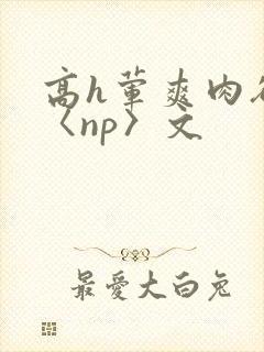 高h荤爽肉欲文〈np〉文