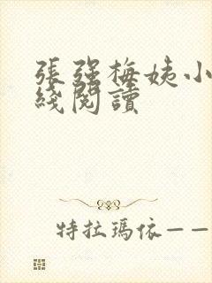 张强梅姨小说在线阅读