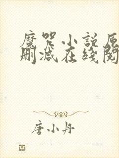 魔咒小说原版无删减在线阅读封面