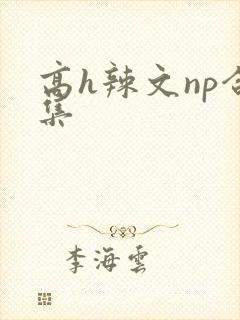 高h辣文np合集