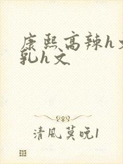 康熙高辣h文乱乳h文