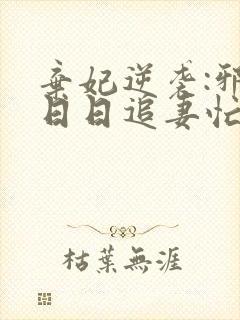 弃妃逆袭:邪王日日追妻忙在线读封面