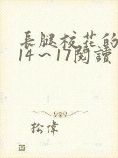 长腿校花的呻吟14～17阅读