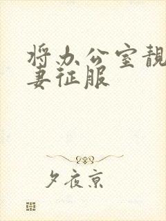 将办公室靓美人妻征服