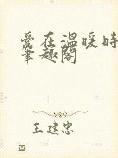 爱在温暖时光里笔趣阁