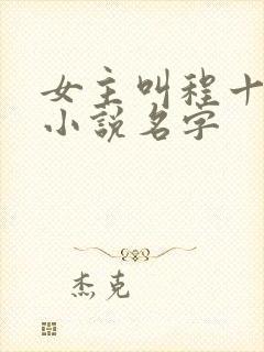 女主叫程十鸢的小说名字