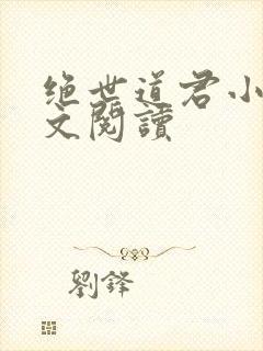 绝世道君小说全文阅读封面