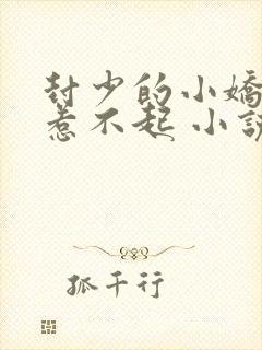 封少的小娇妻你惹不起 小说免费阅读封面