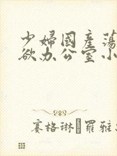 少妇国产荡乳情欲办公室小说封面