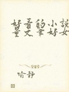 好看的小说高质量文笔好女生