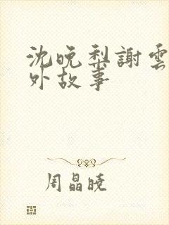 沈晚梨谢云迟番外故事