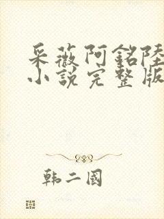 采薇阿铭陆三平小说完整版