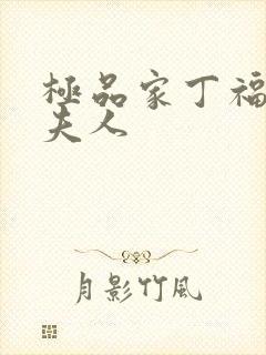 极品家丁福伯萧夫人