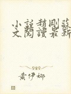 小说赵刚苏柔全文阅读最新章节