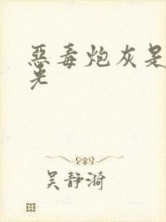 恶毒炮灰是白月光