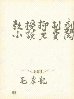 教授抑制剂要吗小说免费阅读无弹窗