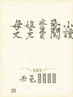 母姐齐飞小说全文免费阅读最新章节