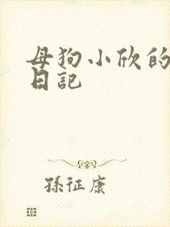 母狗小欣的调教日记