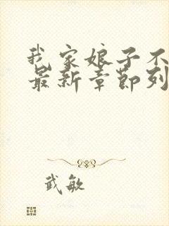 我家娘子不对劲最新章节列表免费