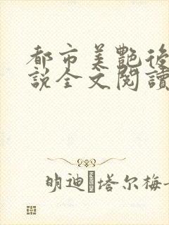 都市美艳后宫小说全文阅读免费