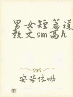 男女短篇道具调教文sm高h