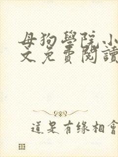 母狗学院小说全文免费阅读笔趣阁最封面