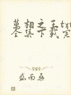 万相之王txt全集下载完本免费