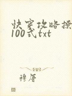快穿攻略撩男神100式txt