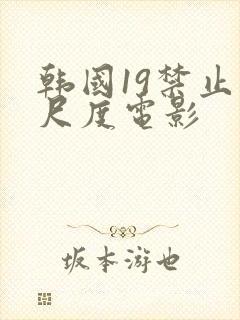 韩国19禁止大尺度电影封面