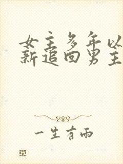 女主多年以后重新追回男主的小说