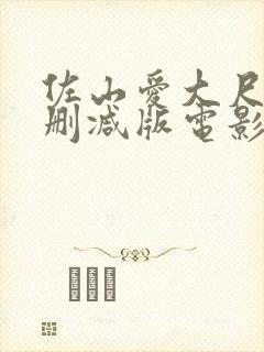 佐山爱大尺度无删减版电影