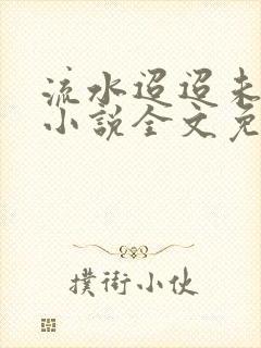 流水迢迢未删减小说全文免费阅读