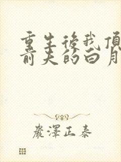 重生后我顶替了前夫的白月光结局封面