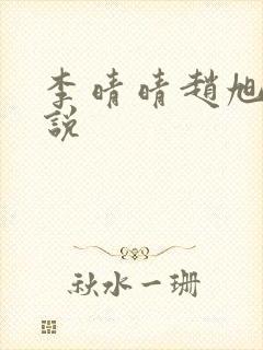 李晴晴赵旭的小说封面