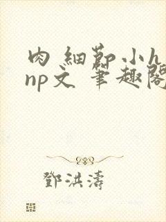 肉 细节小h np文 笔趣阁