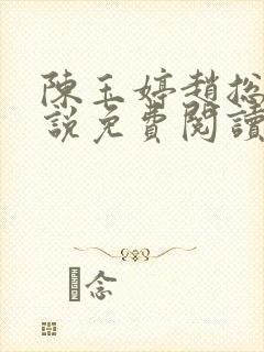 陈玉婷赵总的小说免费阅读最新章节