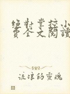 绝对掌控小说免费全文阅读笔趣阁