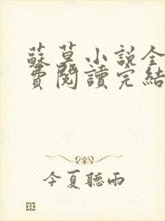 苏莫小说全文免费阅读完结篇