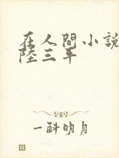 在人间小说采薇陆三平