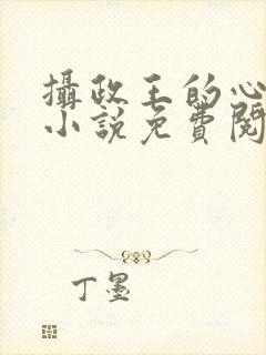 摄政王的心上娇小说免费阅读封面