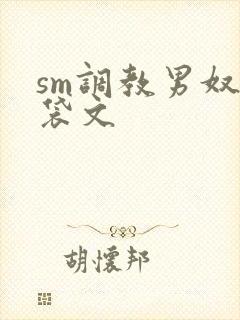 sm调教男奴囊袋文