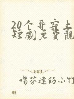 20个哥宠上天短剧免费观看第21集