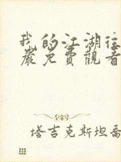 我的江湖往事方岩免费观看