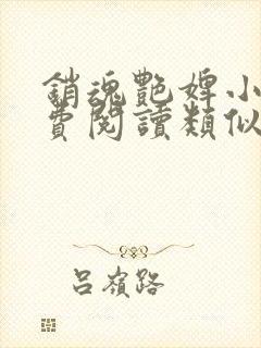 销魂艳婢小说免费阅读类似的小说