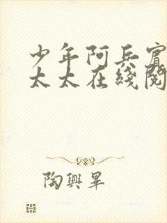 少年阿兵宾房东太太在线阅读封面