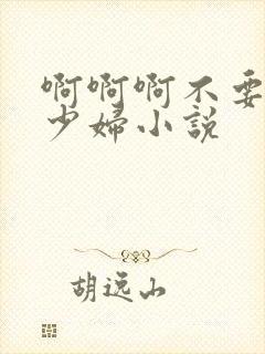 啊啊啊不要用力少妇小说